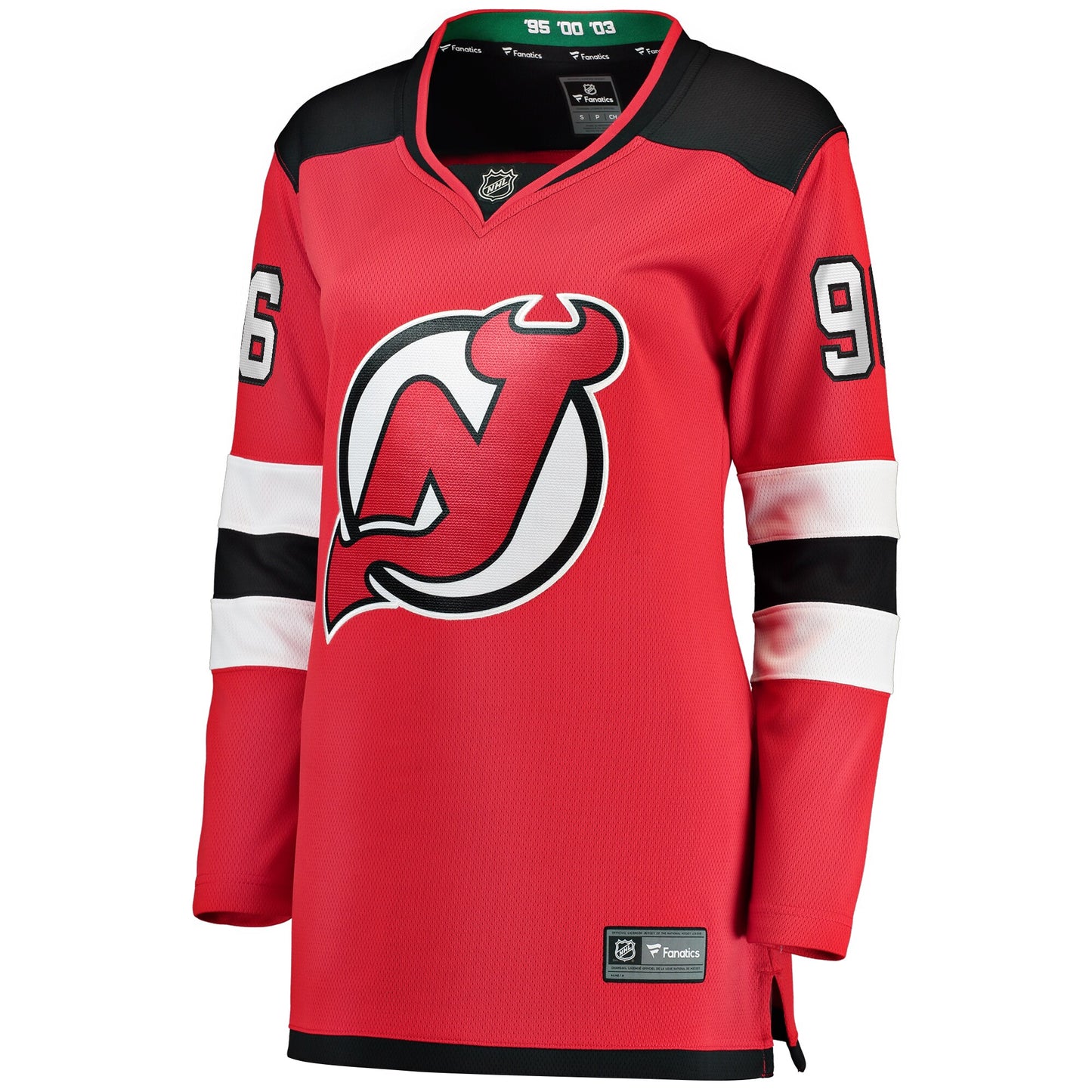 Timo Meier New Jersey Devils Fanatics Branded Women's Home Breakaway Jersey - Red