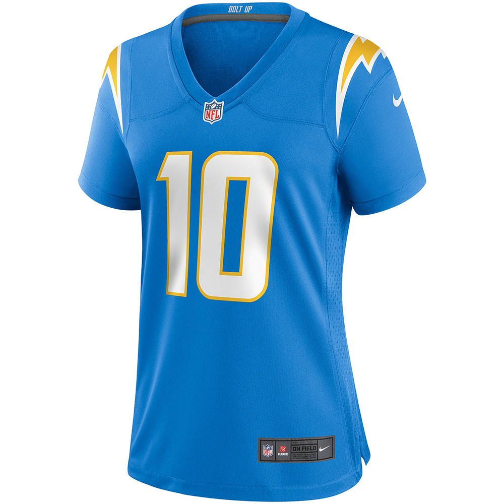 Women's Los Angeles Chargers Justin Herbert Game Jersey Powder Blue